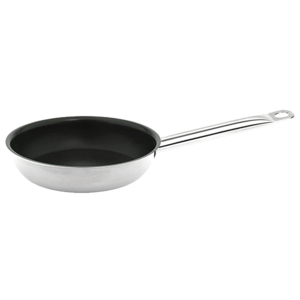 FPSS08 FRY PAN 8" STAINLESS INDUCTION READY NON-STICK