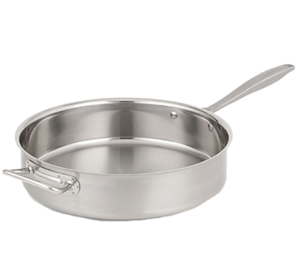 VOL-47747 SAUTE PAN 9.5 QUART STAINLESS INDUCTION READY