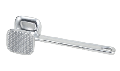 AMT-2 MEAT TENDERIZER 2-SIDED HEAVY ALUMINUM HAMMER TYPE