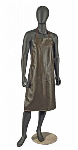 APRVB BIB APRON 25"X28" HEAVY DUTY VINYL BROWN