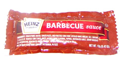 BBQ SAUCE PACKETS, HEINZ (200/CS)