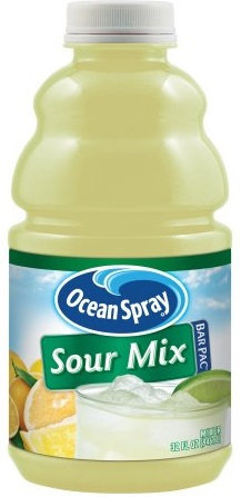 BM32OSSM OCEAN SPRAY SOUR MIX 32OZ BOTTLE   (12EA/CS)