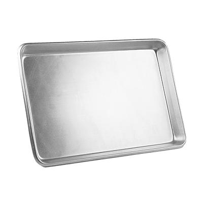 BNPAN1318 BUN PAN 18 GAUGE ALUMINUM HALF SIZE (13X18) REINFORCED RIM