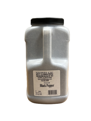 BS-7050 GROUND BLACK PEPPER - 5# HANDLED JUG