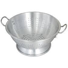 CA1616 COLANDER 16 QUART HEAVY WEIGHT ALUMINUM W/ BASE