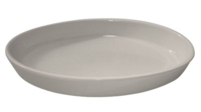 CH DC544 OVAL BAKING DISH 32OZ/11.25X7X1.5 ULTRA WHITE  1DZ/CS