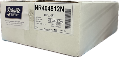 CLNR404812N LINER HI DENSITY 40X48/12 MIC 40-45GAL (250/CS)