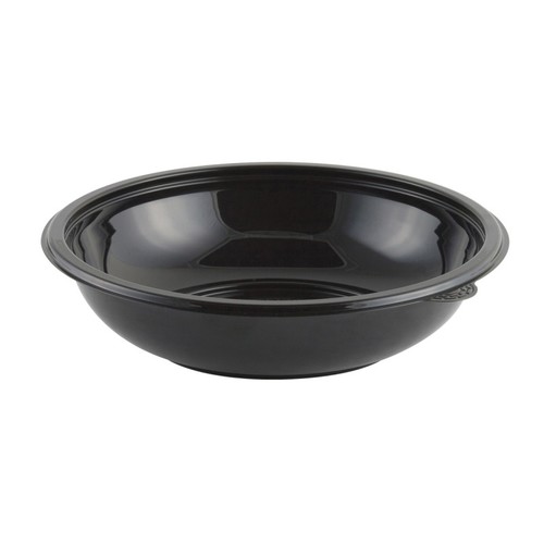 CP8532 (8432) 32OZ, BLACK SHALLOW BOWL   360/CS