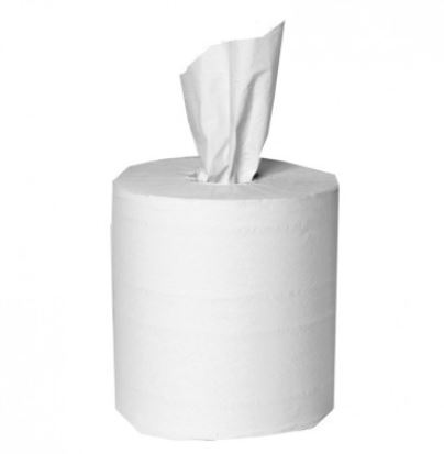 CPT1PLY CENTER PULL TOWEL 1PLY 8"X1M'   PK:6RL *120133