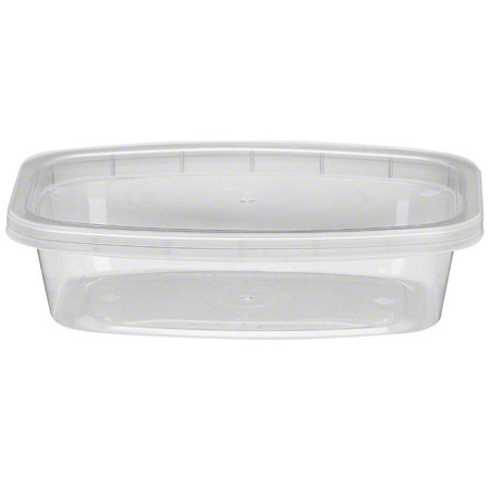 CUB-DR-508CB 8OZ CLEAR DELI CUBE (400/CS)