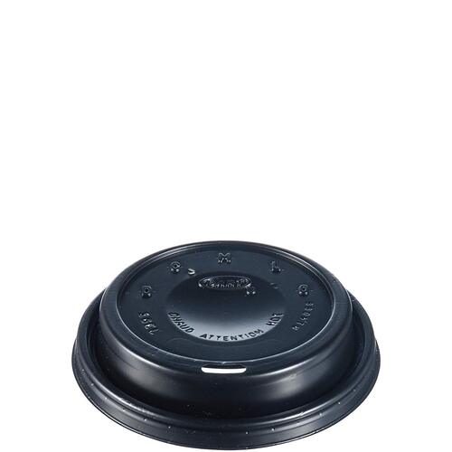 D16ELBLK DOME LID BLACK W/BEVERAGE INDICATORS (1M/CS)