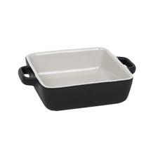 DBO138BKC23 KILN BAKING DISH SQUARE 14OZ BLACK  12EA/CS