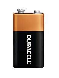 DPB-9V DURACELL BATTERIES (9V) (6 BX OF 12 EA IN BX) (6BX/12EA/CS)