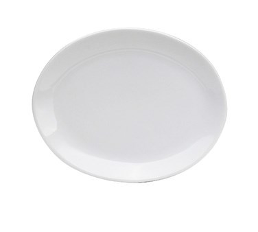 F8000000331 PLATTER 8X6.25 WHITE    3DZ/CS