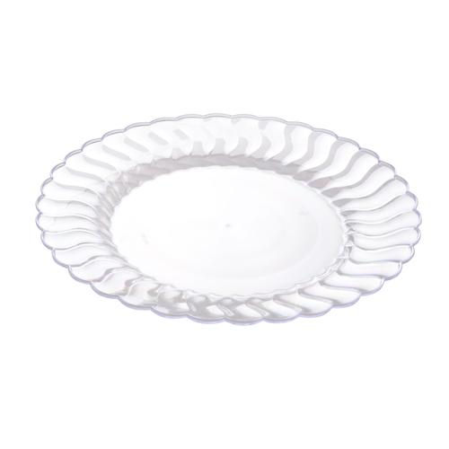 FLSP9CLR 9" CLEAR PLATE FLAIRWARE  180/CS