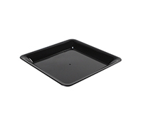 FLSQ4616BK 16X16" SQUARE PLATTER BLACK (20/CS)