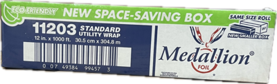 FRL121S ROLL FOIL 12"X1000' STANDARD WEIGHT