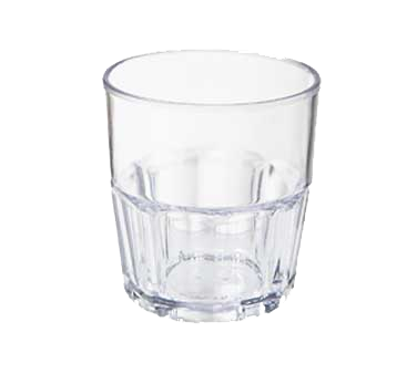 GET-9907C POLY ROCKS 7OZ CLEAR BAHAMA  6DZ/CS