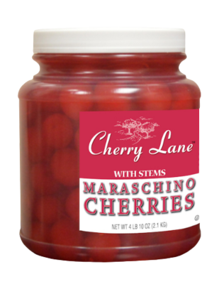 BG06SCH CHERRIES WITH STEMS 1/2 GAL  6EA/CS