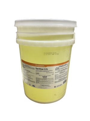 ICS-SANI5 ICS CHLOR RINSE (YELLOW) DISH MACHINE SANITIZING ADDITIVE   5 GAL PAIL