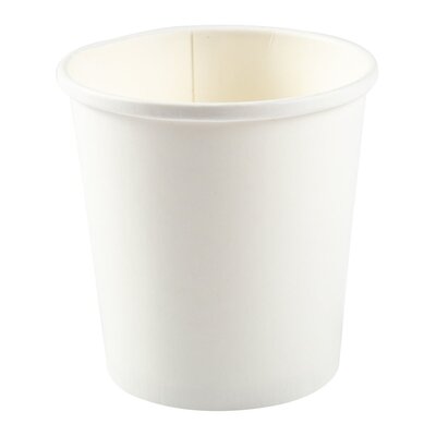 IPFOODCON16W 16OZ PAPER FOOD CONTAINER WHITE (20PK/25)