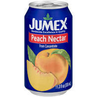 JU12PEACH JUMEX PEACH NECTAR 11OZ CAN   24EA/CS