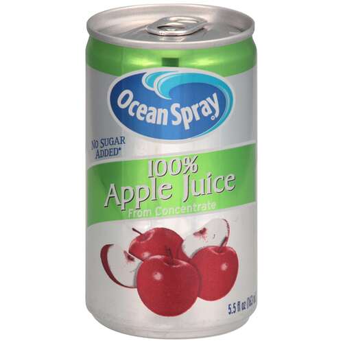 JU7AP OCEAN SPRAY APPLE JUICE  7.2OZ   24/CS