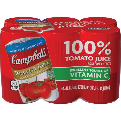 JU6TOM CAMPBELL'S TOMATO JUICE 5.5OZ     (48/CS)