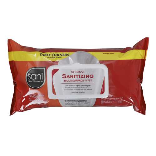 MULTISANIWIPE DISINFECTANT MULTI-SURFACE WIPE 12PKT OF 72/CS  RED