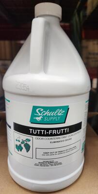 N739G4 SCHULTZ ODOR COUNTERACTANT TUTTI FRUTTI (4 GL )