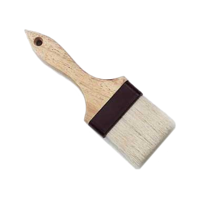 PBR3 PASTRY BRUSH 3" BOAR BRISTLE WOOD HANDLE