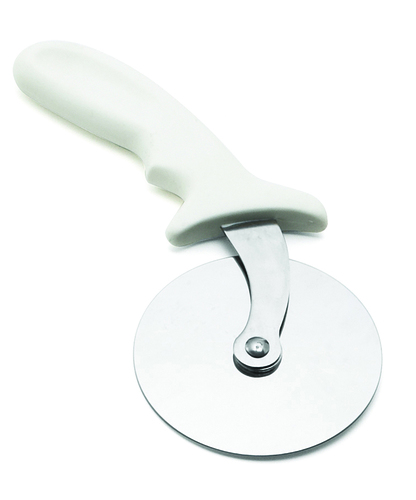 PCT04P PIZZA CUTTER 4" WHEEL WHITE PLASTIC HANDLE