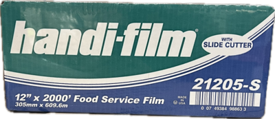 PVC12SC FILM 12"X2000' WITH SAFETY CUTTER