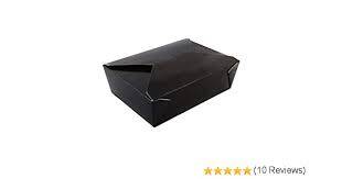 RP03BK #3 TAKEOUT BOX,66OZ,BLACK    200/CS