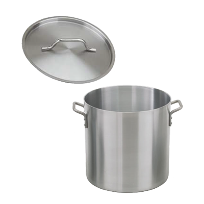 RSPT8M STOCK POT 8 QUART ALUMINUM MEDIUM WEIGHT