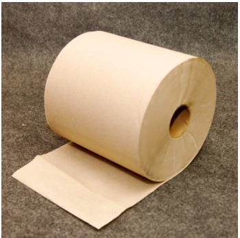 RTN08 ROLL TOWEL NATURAL 8"X350 '   (12RL/CS)  30310