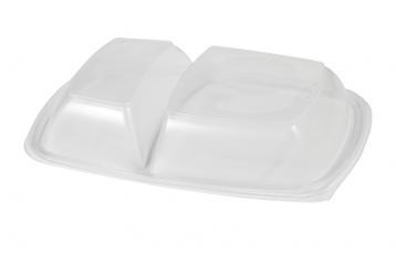 SAB53172B150N LARGE RECTANGULAR 2 COMPARTMENT HI DOME LID (150/CS) FITS NEW 71243B150N