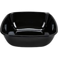 SAB94320 CATERBOWL 320OZ (20#) SQUARE BLACK 25 PK:25