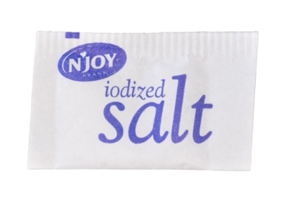SALT01 INDIVIDUAL SALT PACKETS (3/1M .50GM)