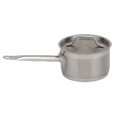 SAUCEPAN7 SAUCE PAN 7.6 QUART STAINLESS INDUCTION READY W/ COVER
