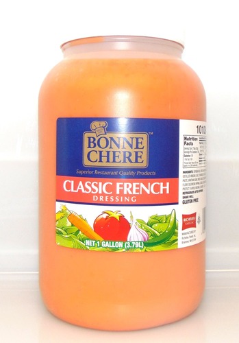 SD04FR FRENCH DRESSING ORANGE BONNE CHERE  4GAL/CS