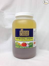 SD04VO BONNE CHERE SEPARATING ITALIAN DRESSING  4GAL/CS