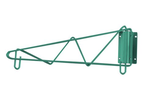 SHWB18SG SHELVING 18"SINGLE WALLBRACKET GREEN EPOXY PK: 2 EACH / SET