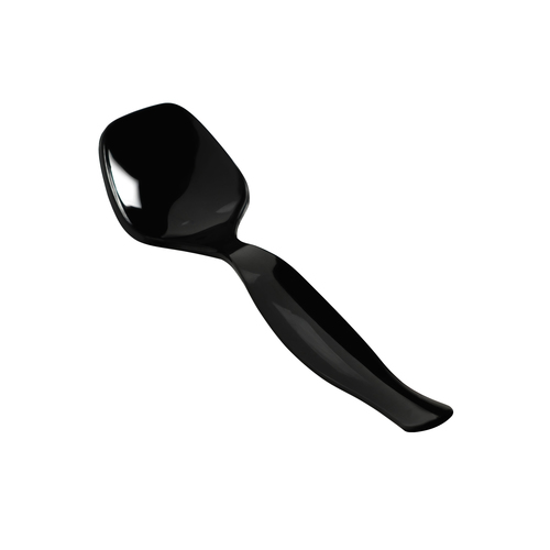 SS9B CATER SPOON BLACK EXTRA HEAVY INDIVIDUALLY WRAPPED  144EA/CS