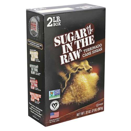 SUG02R SUGAR IN THE RAW BULK 2 LB BOX  12EA/CS