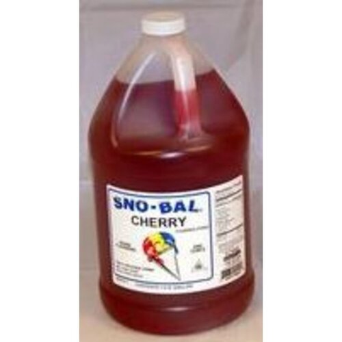 SYR04SBCH SNO BALL CHERRY SYRUP   4GAL/CS