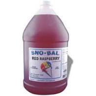 SYR04SBRR SNO BALL RED RASPBERRY SYRUP (4G/CS)