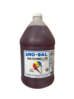 SYR04SBW SNO BALL WATERMELON SYRUP 4G/C N