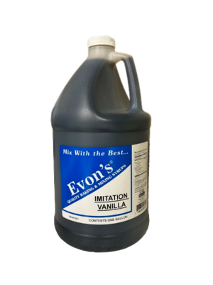 SYR04VAN EVON'S IMITATION VANILLA EXTRACT 4/CS