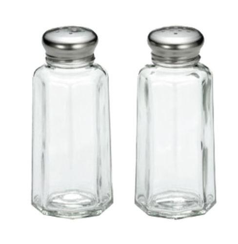 TC155 SALT/PEPPER SHAKER 2OZ PANELED   6DZ/CS